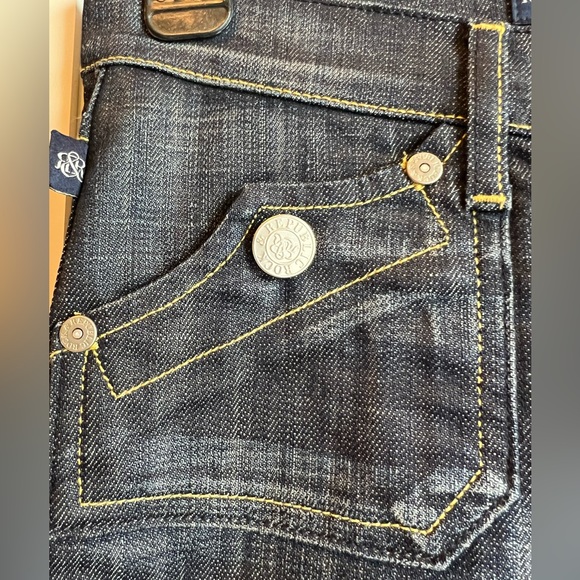 Rock & Republic Scorpion Flare Leg Low Rise Jeans Size 25 - Picture 6 of 10